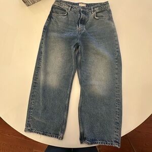Deep Trance Dropped Boyfriend Jeans